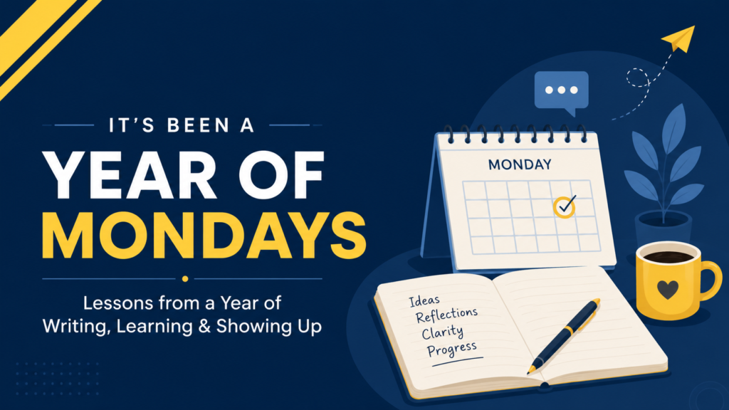 The power of showing up - Ajay Srinivasan